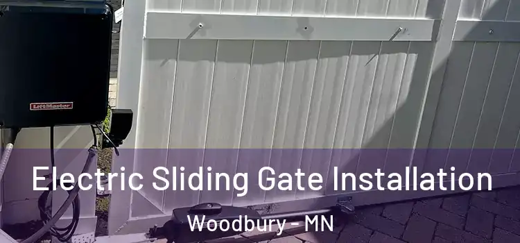 Electric Sliding Gate Installation Woodbury - MN